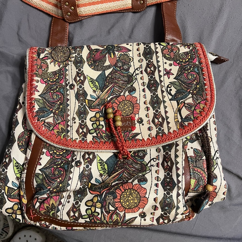 Adorable sakroots owl purse